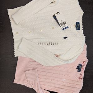 Two Ralph Lauren sweaters